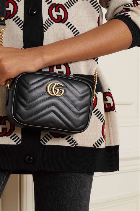 gucci quilted backpack|gg marmont small shoulder bag.